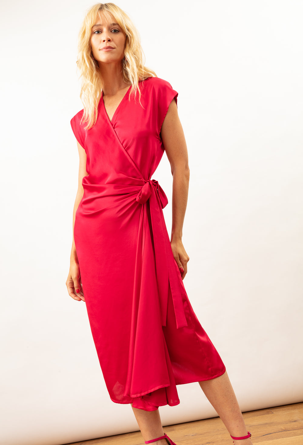 Robe Emma fuchsia 2