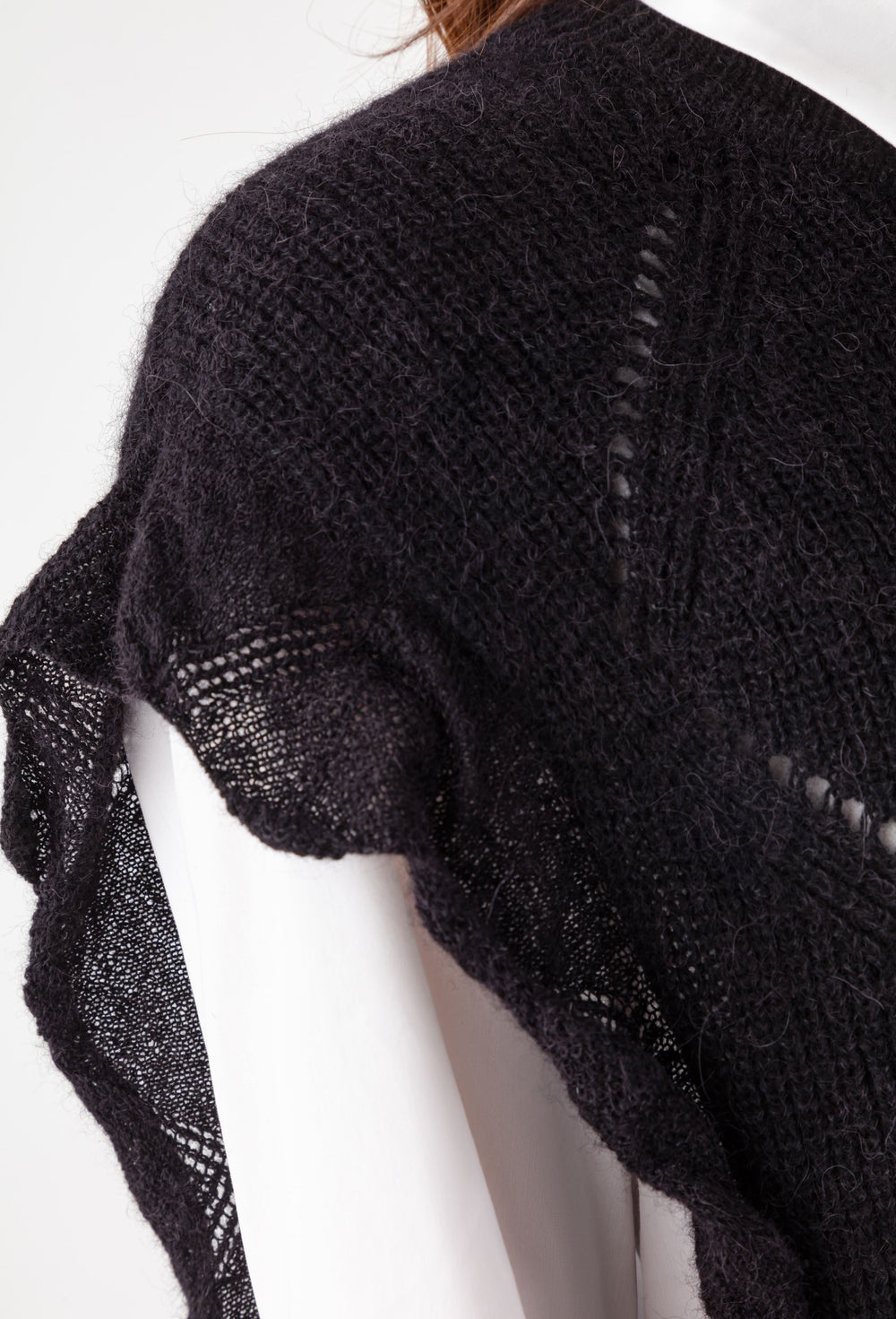 Pull sans manches Jones noir en laine 3