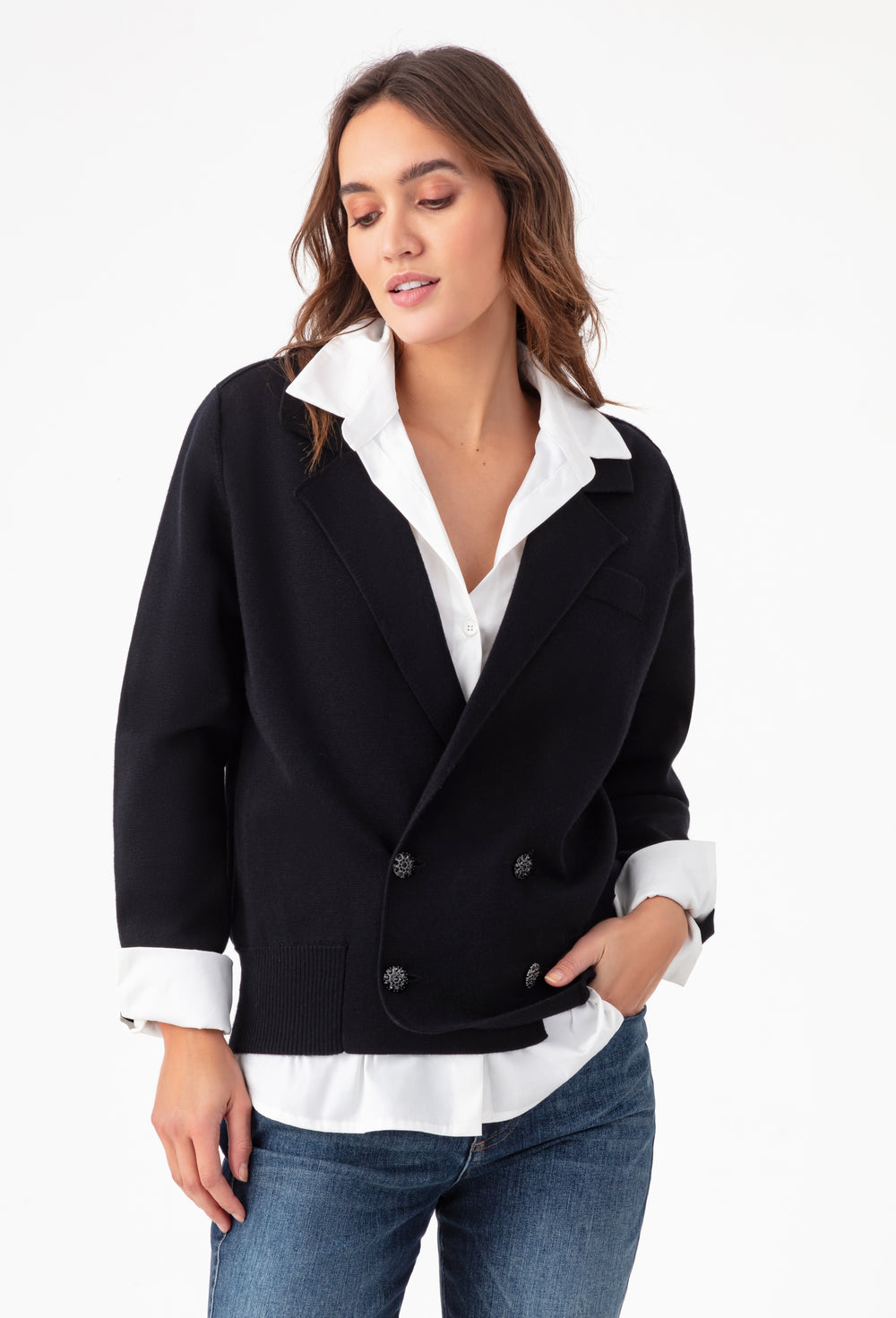 Gilet milano Megane noire 1