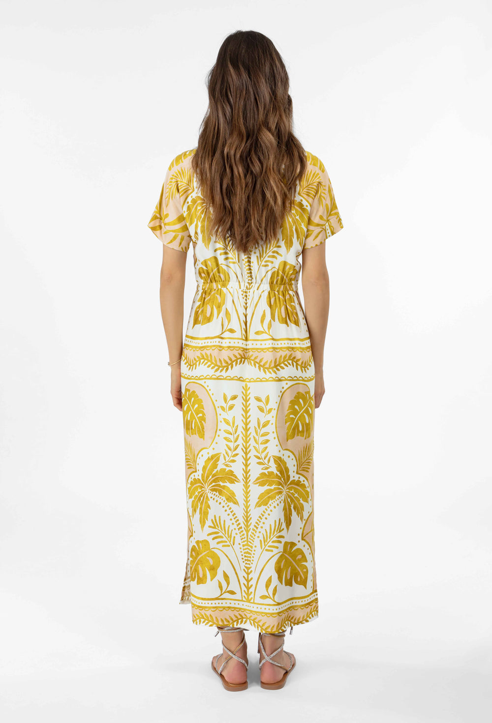 Robe longue Joy soleil doré 4