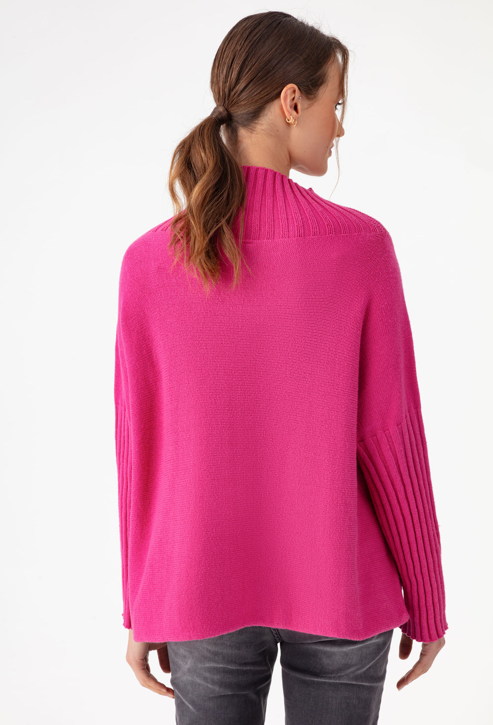 Pull Karlie rose en maille 3