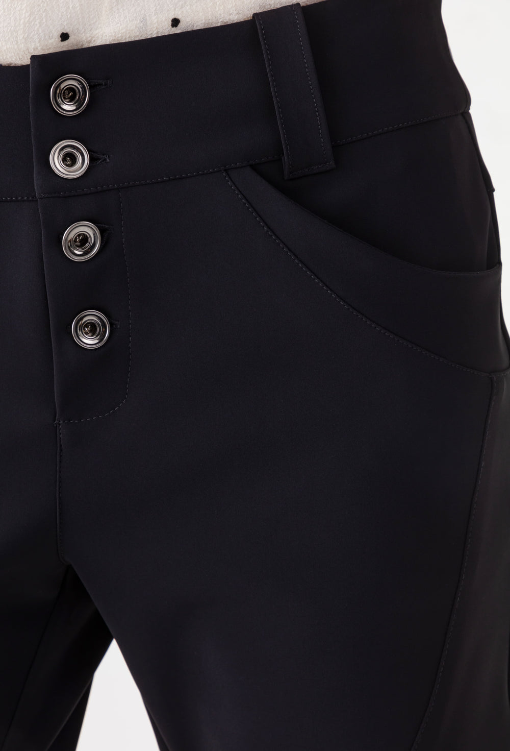 Pantalon Malone noir en jersey technique 3