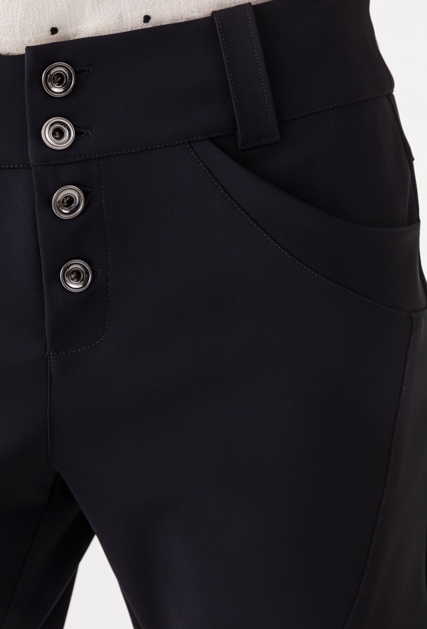 Pantalon Malone noir en jersey technique 3