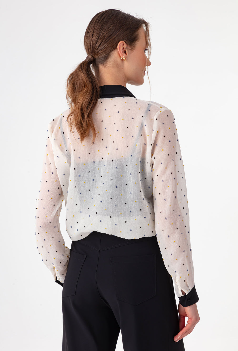Chemise Ysee à plumetis 3