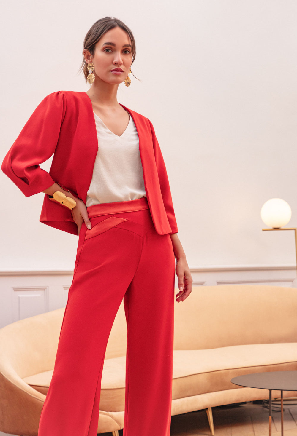 Veste rouge KIARA 2