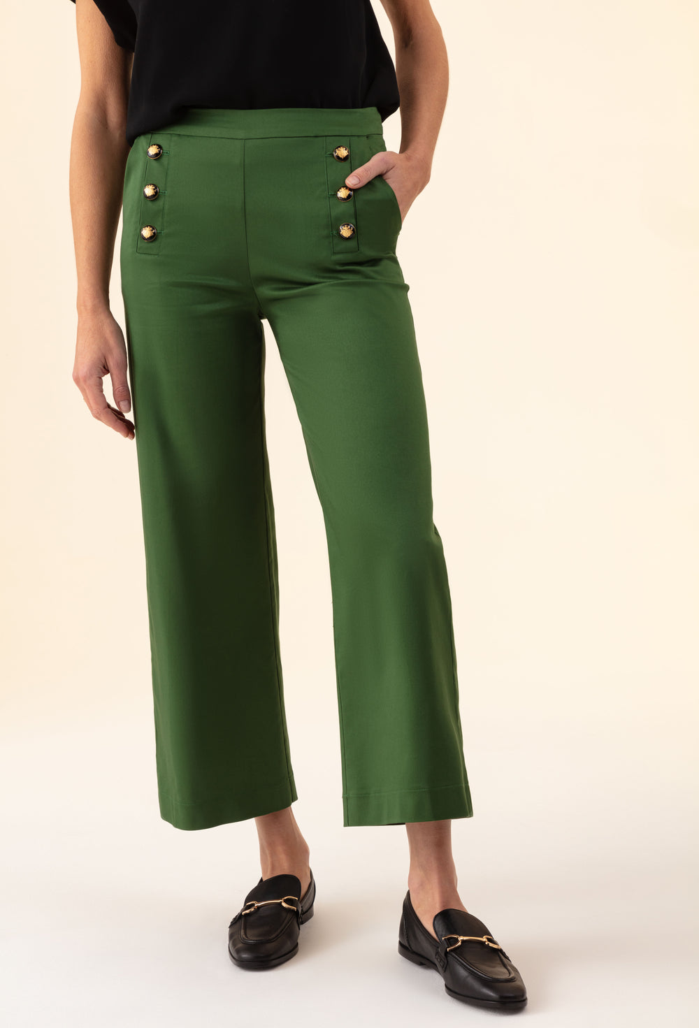 Pantalon Gabriele vert 2