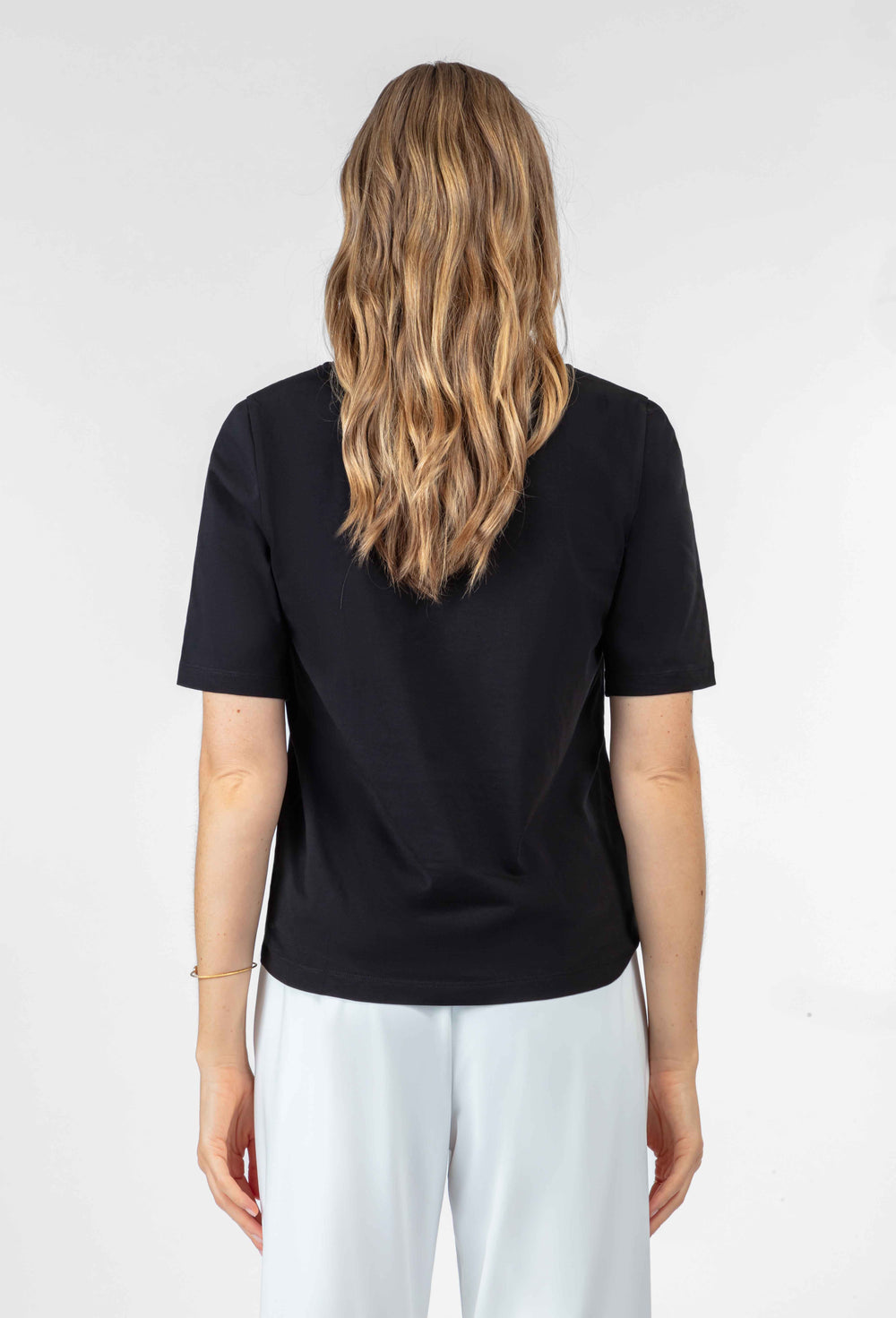Tee-shirt Enzo noir 100% coton 3