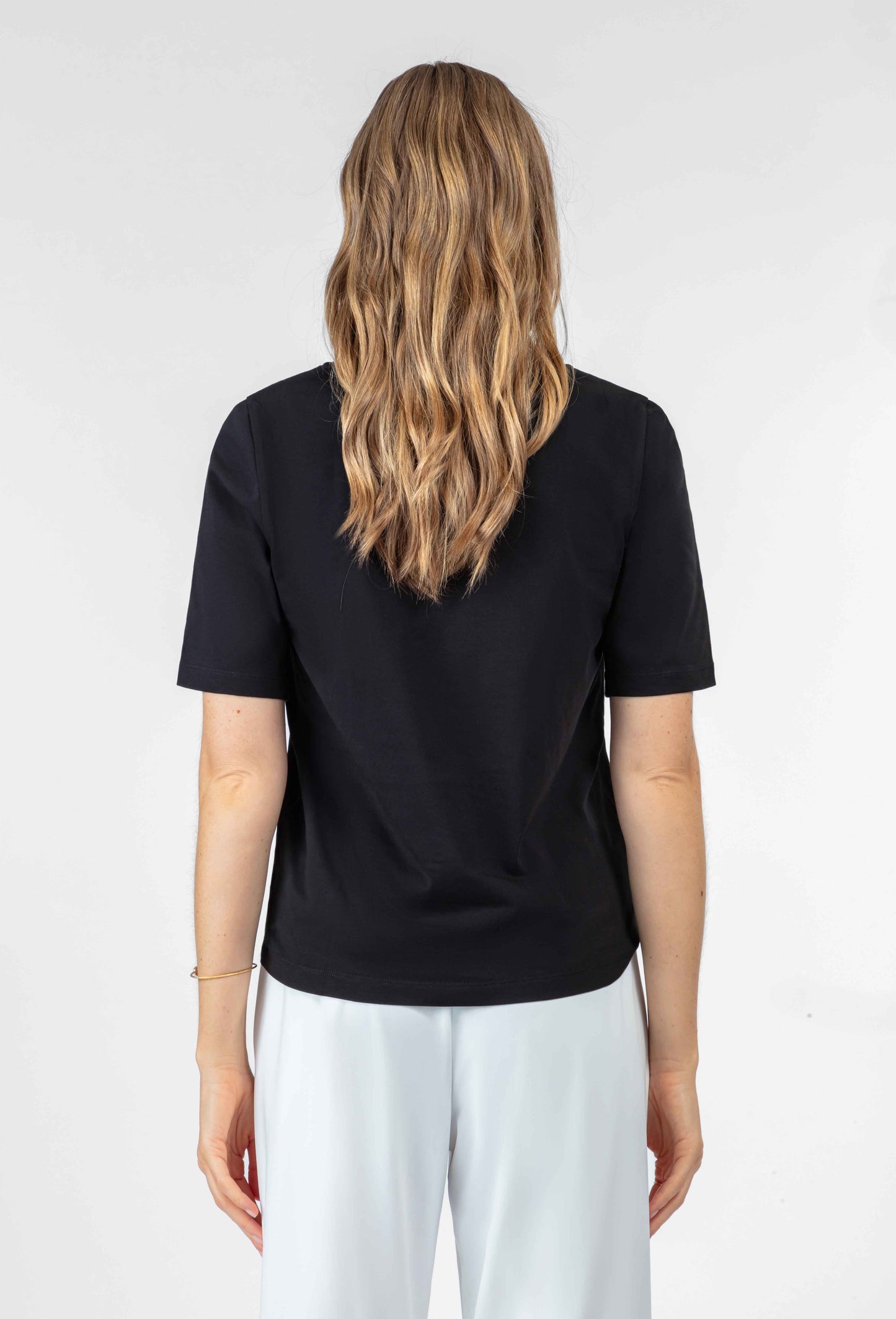Tee-shirt Enzo noir 100% coton 3