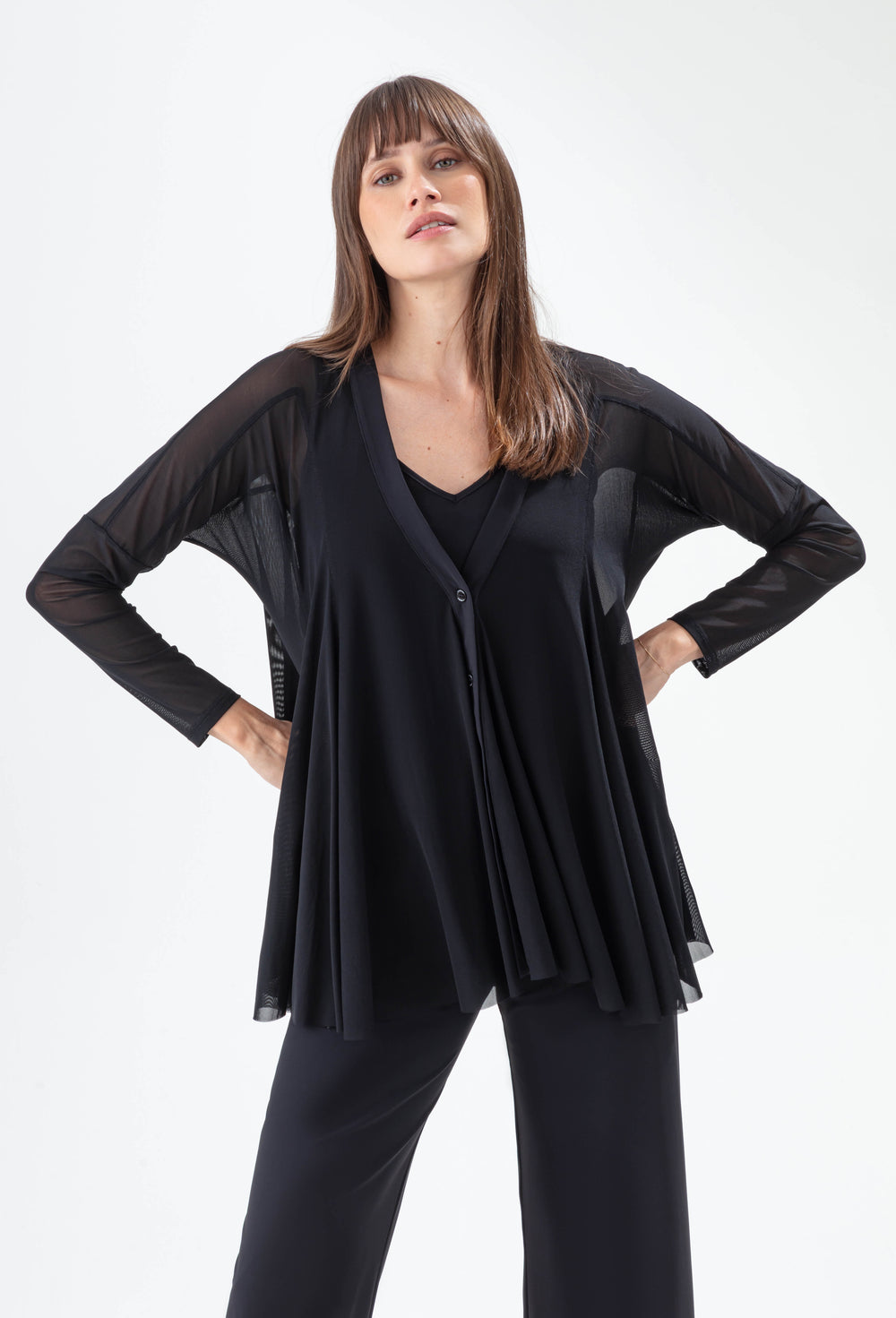 Chemise Kimia noire 1
