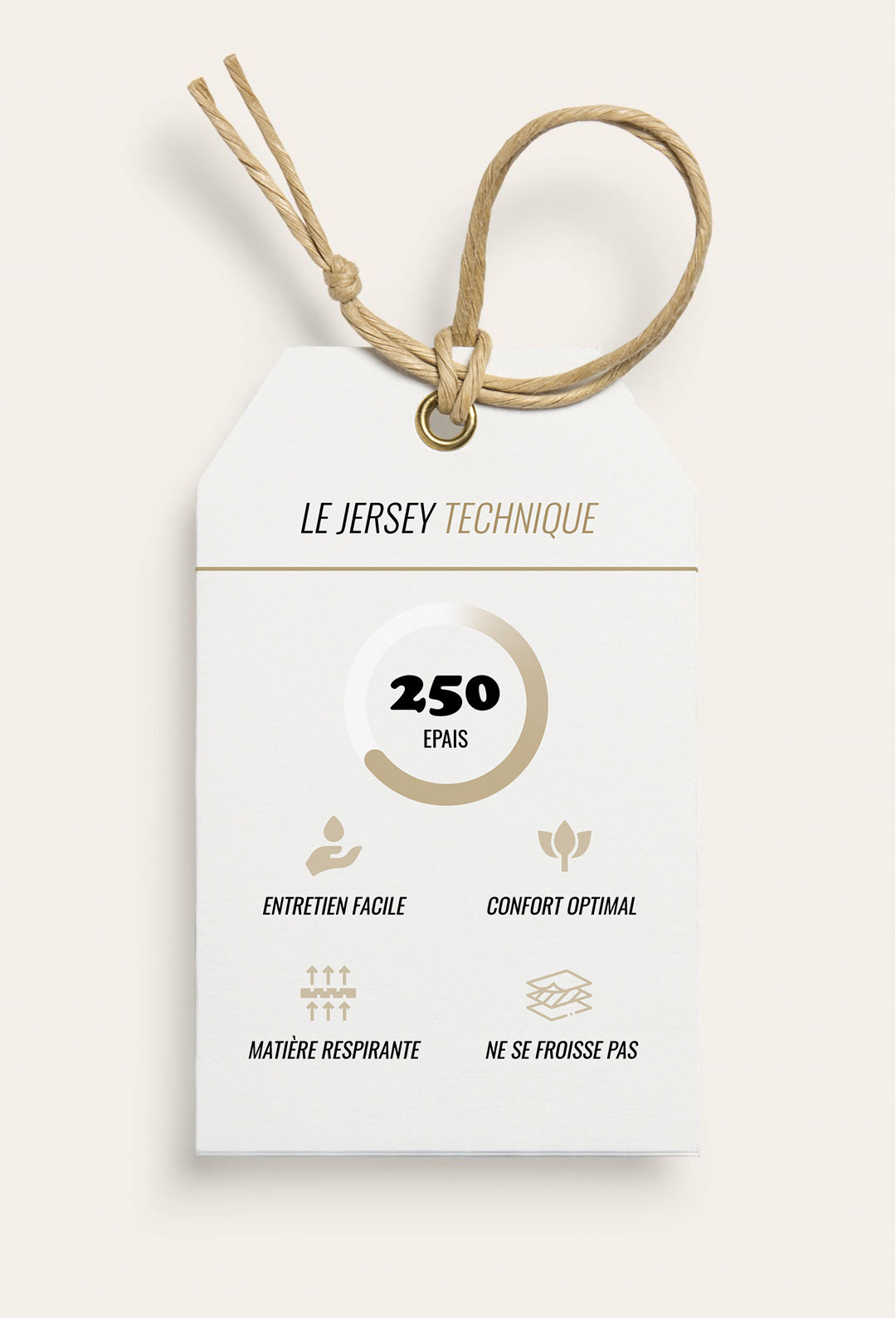 Bustier Elodie en jersey technique blanc 5