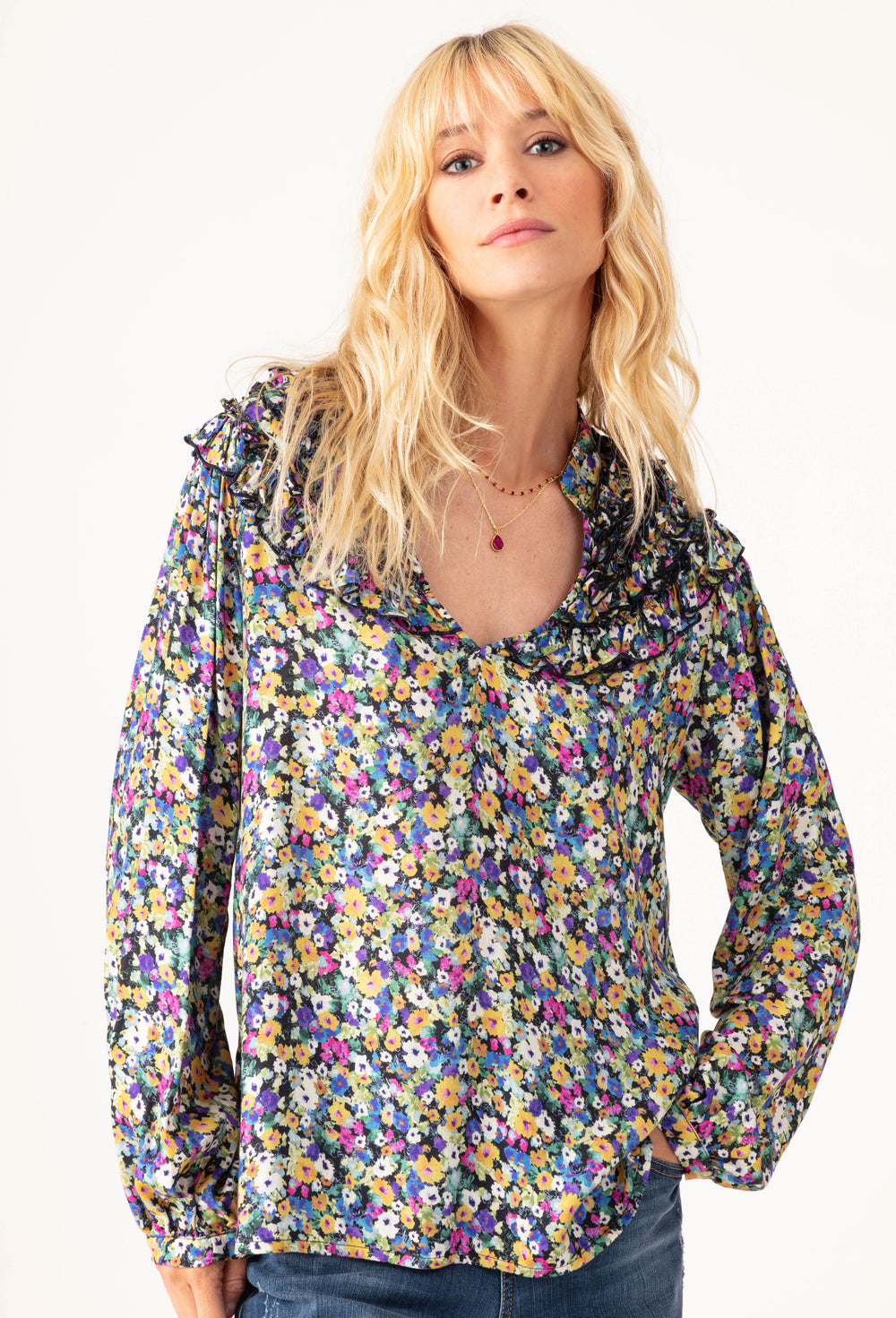 Chemise Timoty imprimé liberty 1