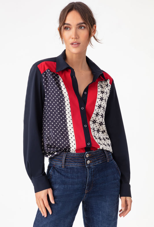Chemise imprimée Florence 1