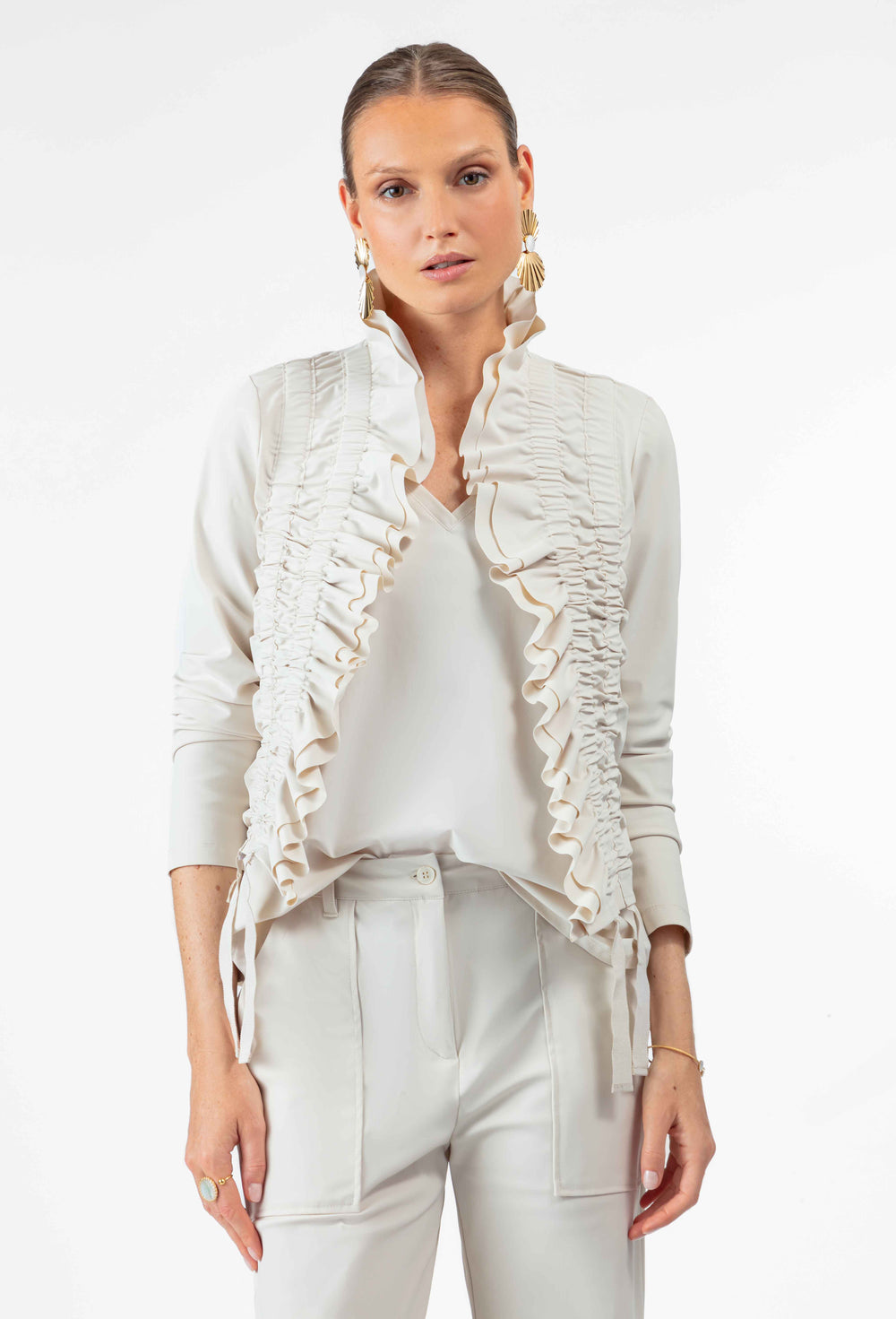 Blouson Marty en jersey technique galet 2