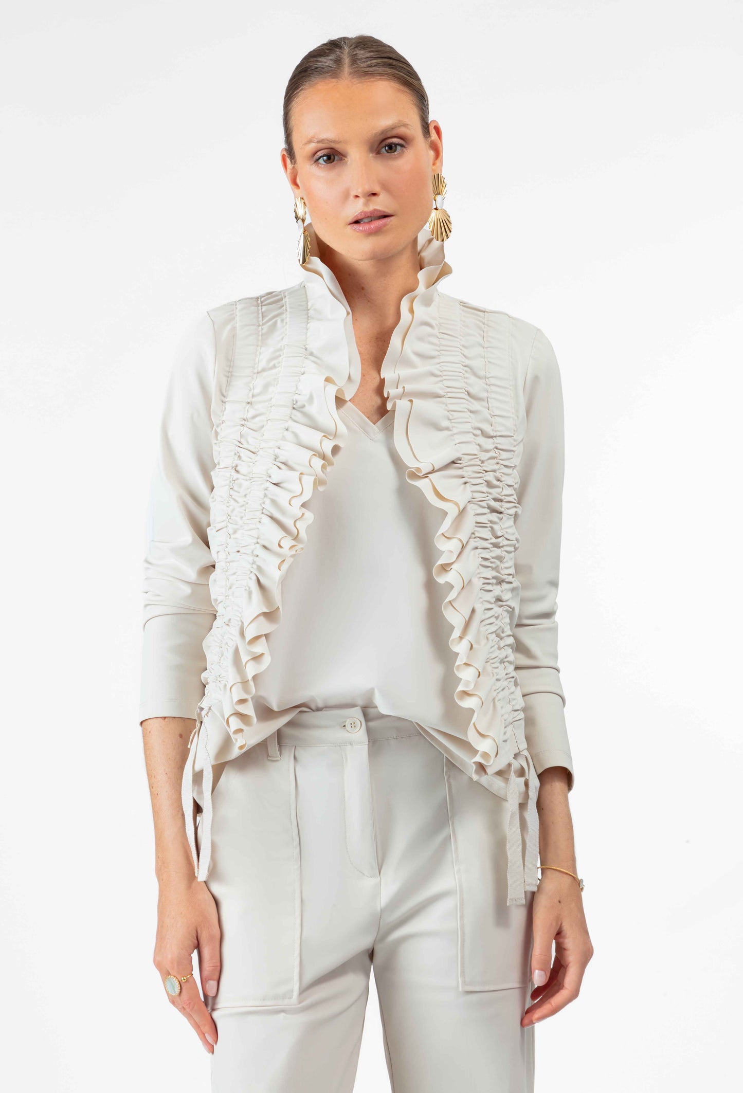 Blouson Marty en jersey technique galet 2