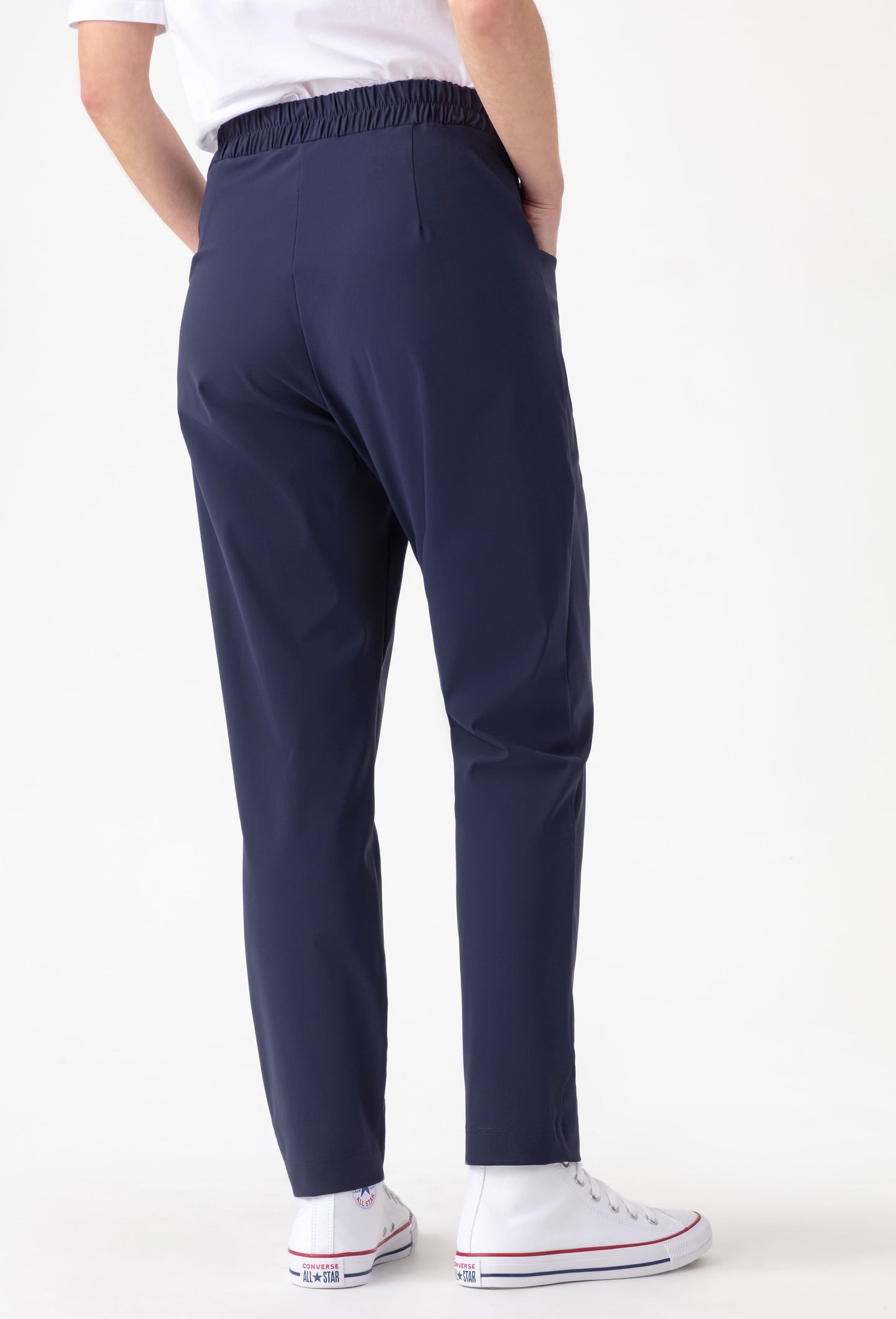 Pantalon Atlas en jersey technique marine 5