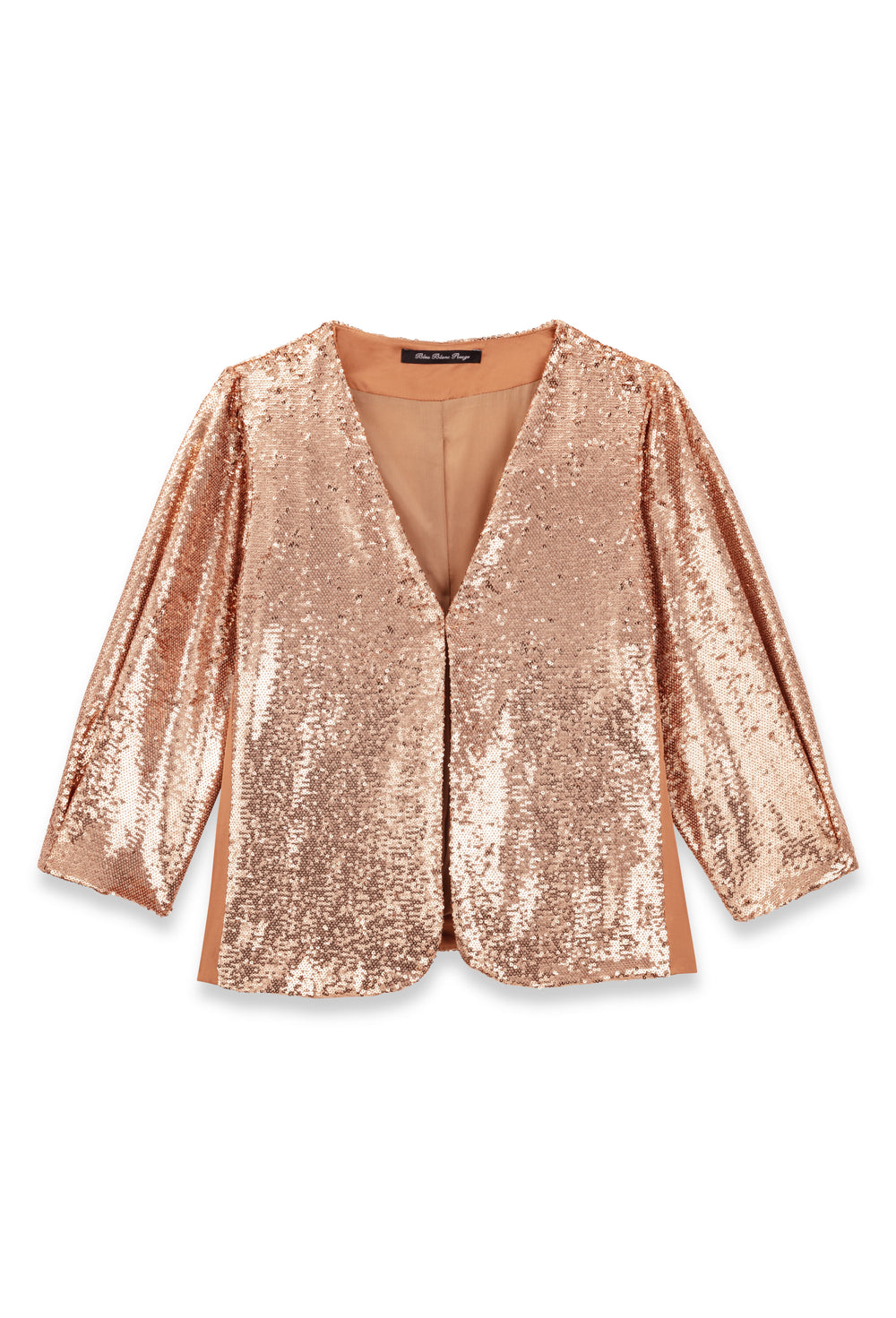 Veste en sequin rose gold Elsie 5