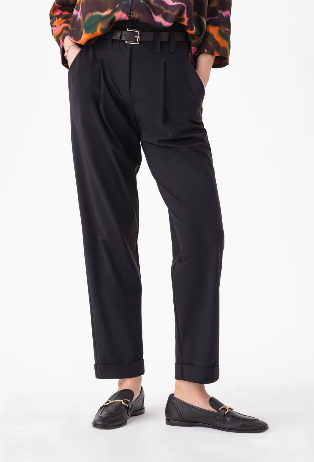 Pantalon Helios en jersey technique noir 2