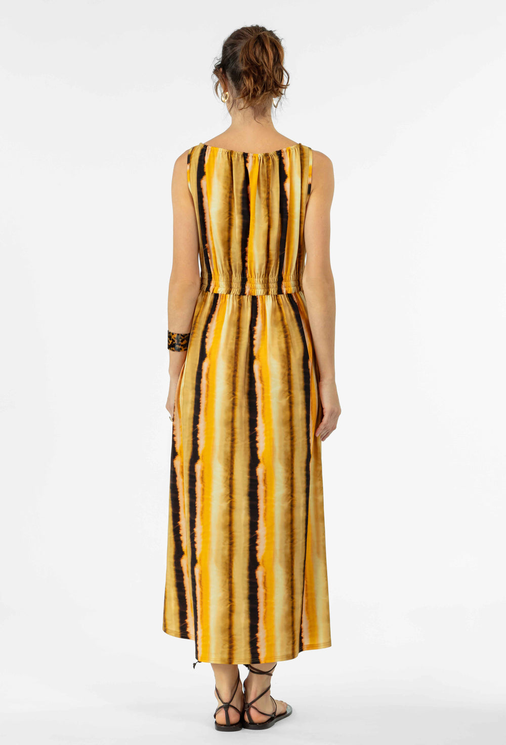 Robe longue Rosalie en jersey technique 3